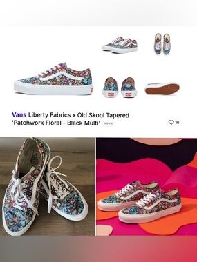 Vans Old Skool Liberty Of London Men's Sz‎ 10